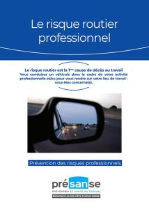 Le risque routier professionnel
