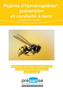Piqûres d'hyménoptères prévention et conduite à tenir Presanse Paca Corse Odalia
