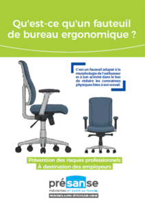 Fauteuil de bureau ergonomique - Presanse Paca Corse - Odalia