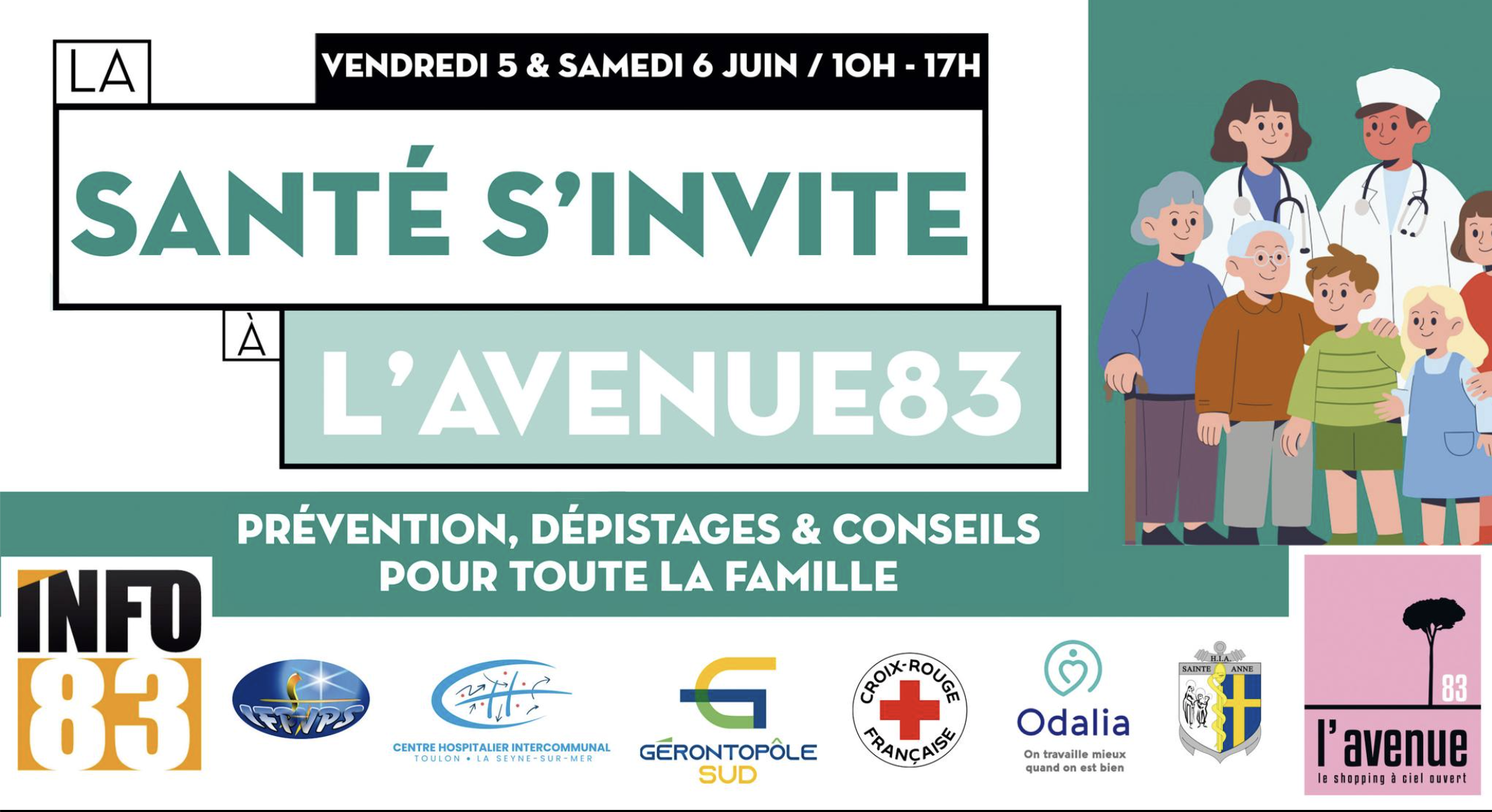 La santé s'invite à l'avenue 83